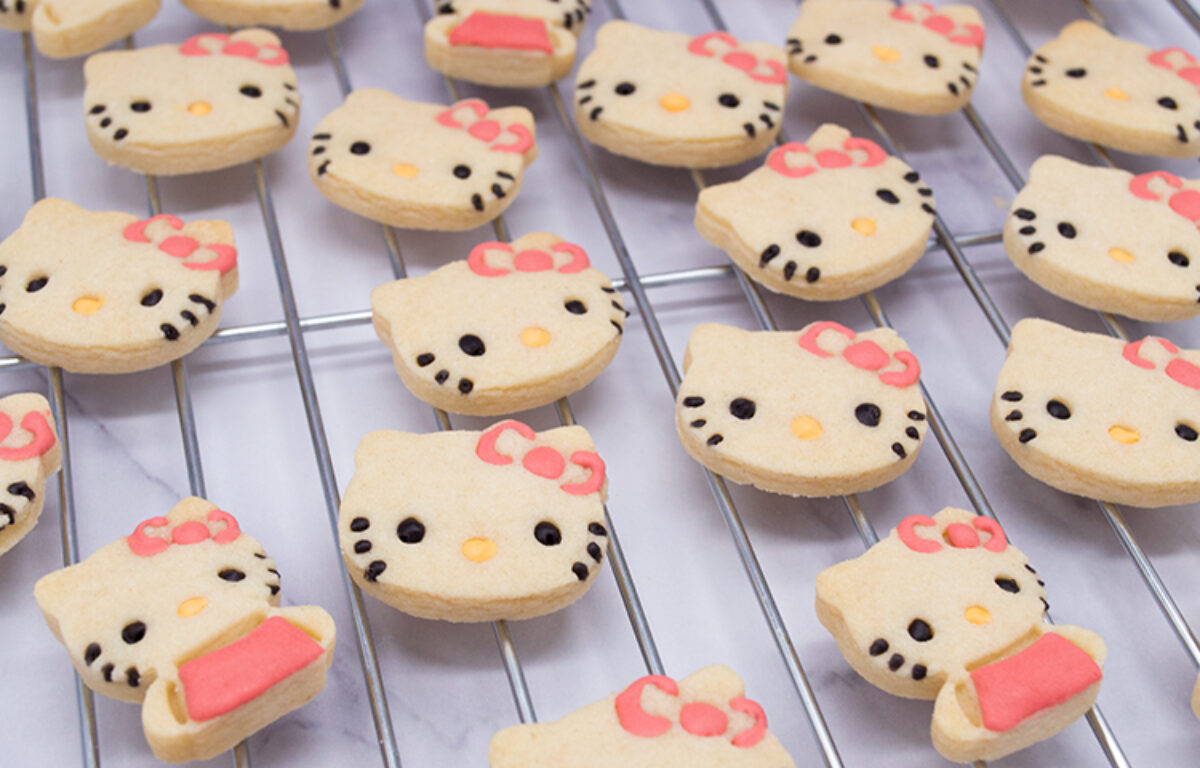 Hello Kitty Cookies - Simple Recipes - Simply A