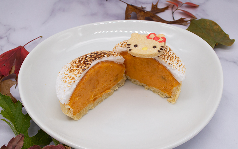 Cut Hello Kitty Yam Tart