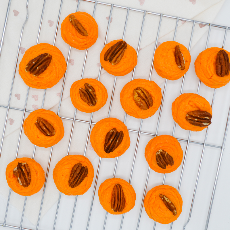 Sweet Potato Bites on A Rack