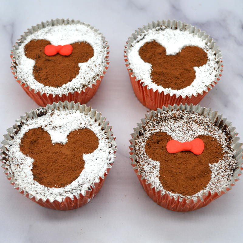 Chocolate Cheesecake Cups - Decorated