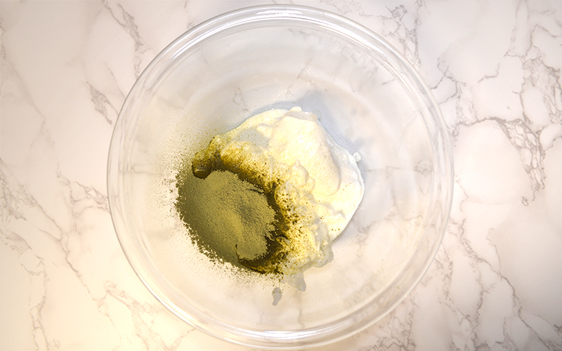 yogurt mixture