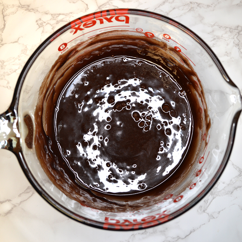 Brownie batter