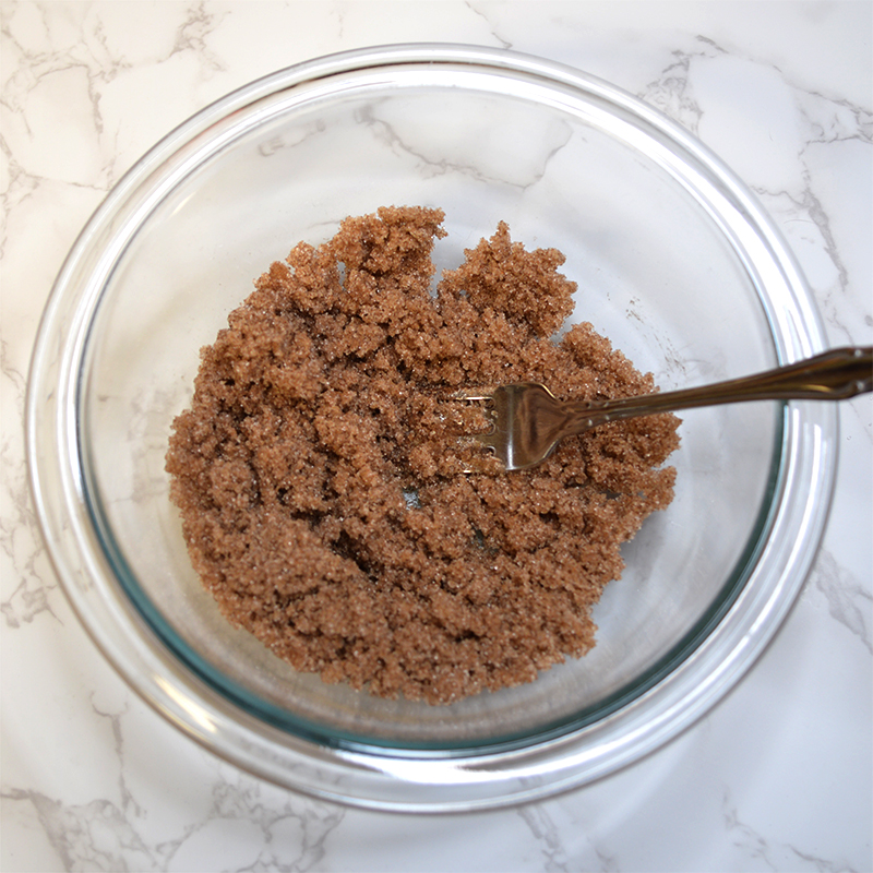 cinnamon + sweetener + maple syrup