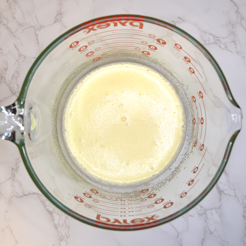 egg + sweetener