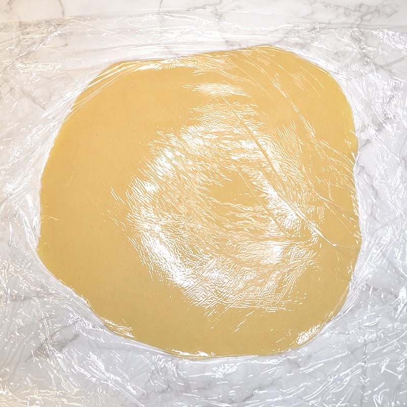 rolled-out dough