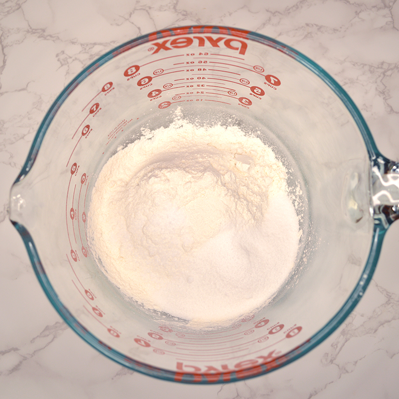 Bread flour, sugar & salt
