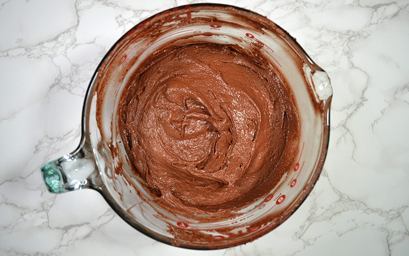 Mix cake ingredients