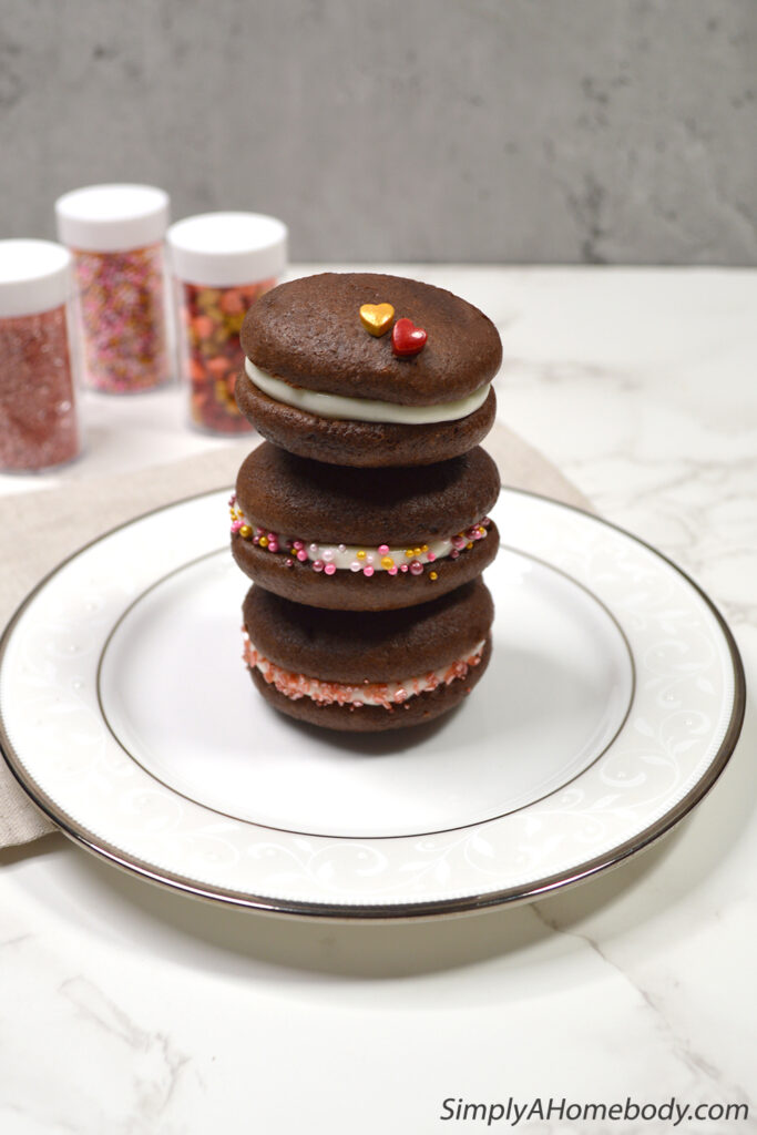 Stacked Easy Whoopie Pie