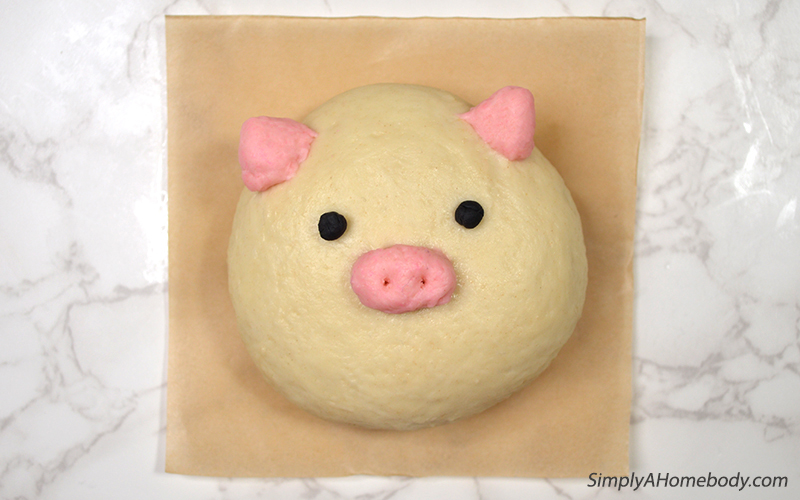 Piggy Shaped Bun