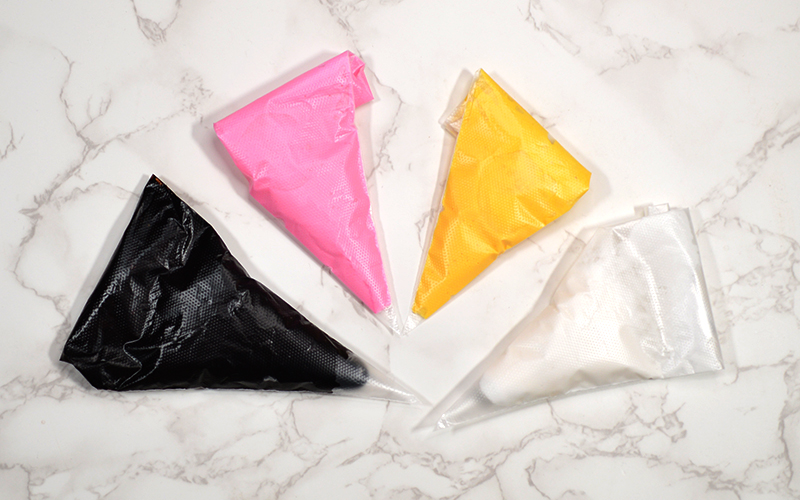 Icing in Piping Bags