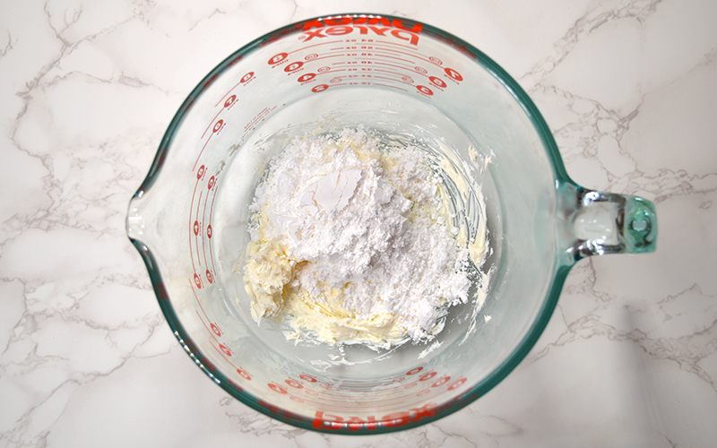 cream-cheese + powdered-sugar
