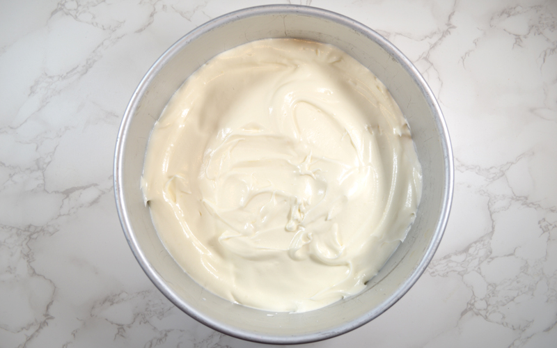 Batter on a pan