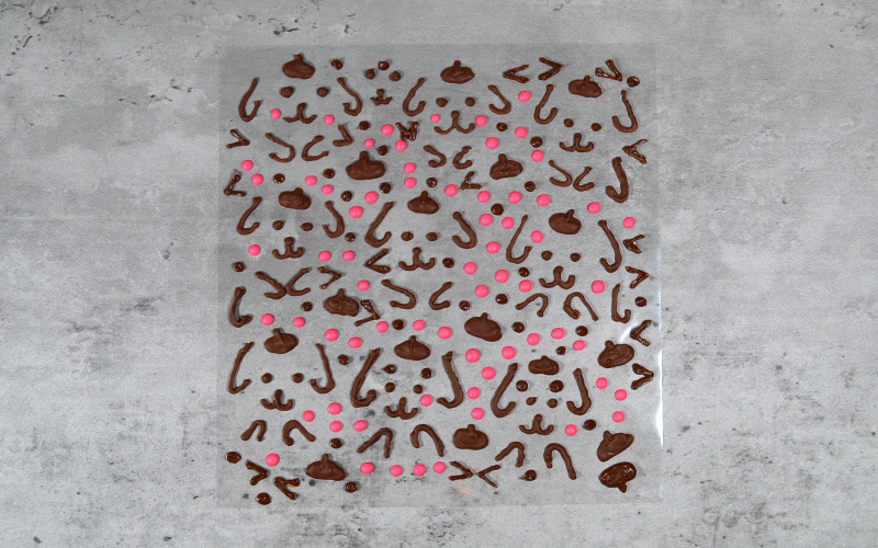 Pompompurin Chocolate Decorations